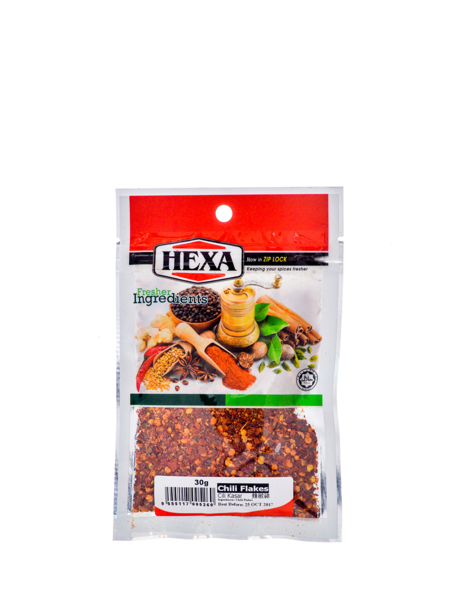 HEXA CHILI FLAKES 30G – Village Grocer M City - Main Image