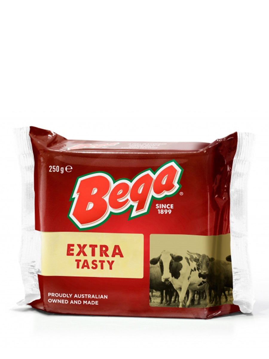 BEGA EXTRA TASTY BLOCK CHEDDAR 250G – Village Grocer - M City