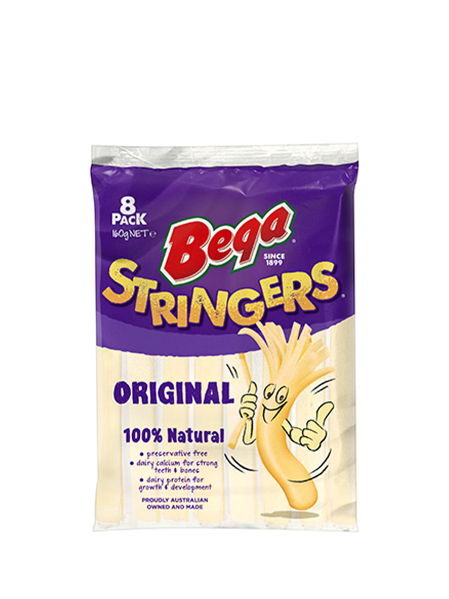 BEGA STRINGERS MOZZA CHEESE 80G(4X20G) – Village Grocer - M City