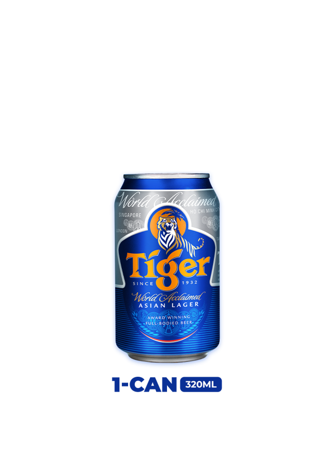 TIGER BEER CAN 320ML – Village Grocer - M City