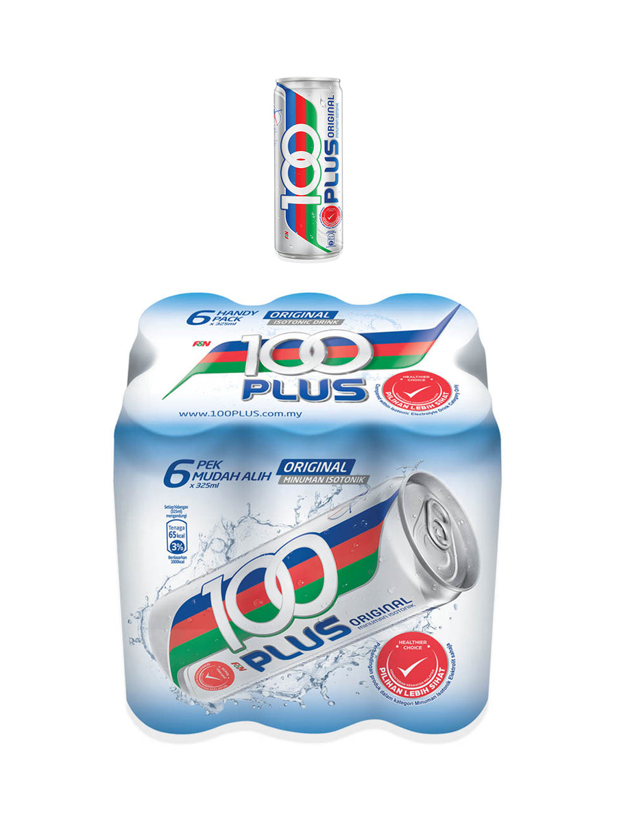 100 PLUS ORIGINAL 6X325ML – Village Grocer - M City