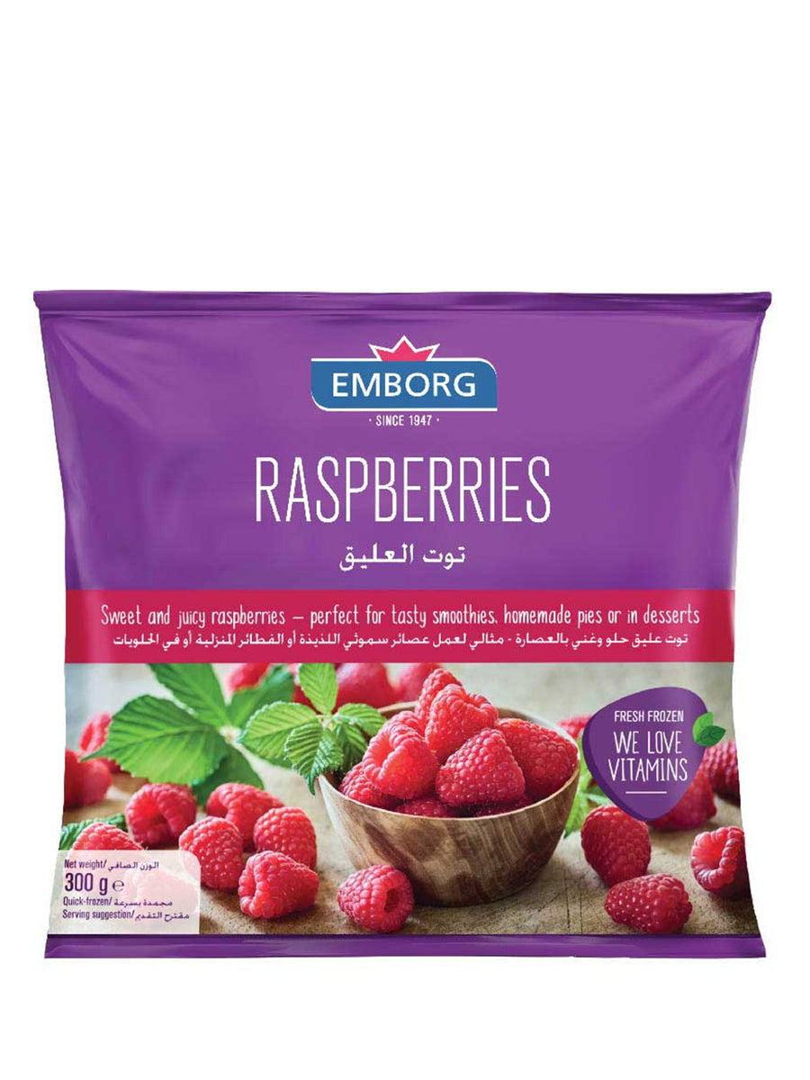 EMBORG RASPBERRIES 300G – Village Grocer - M City