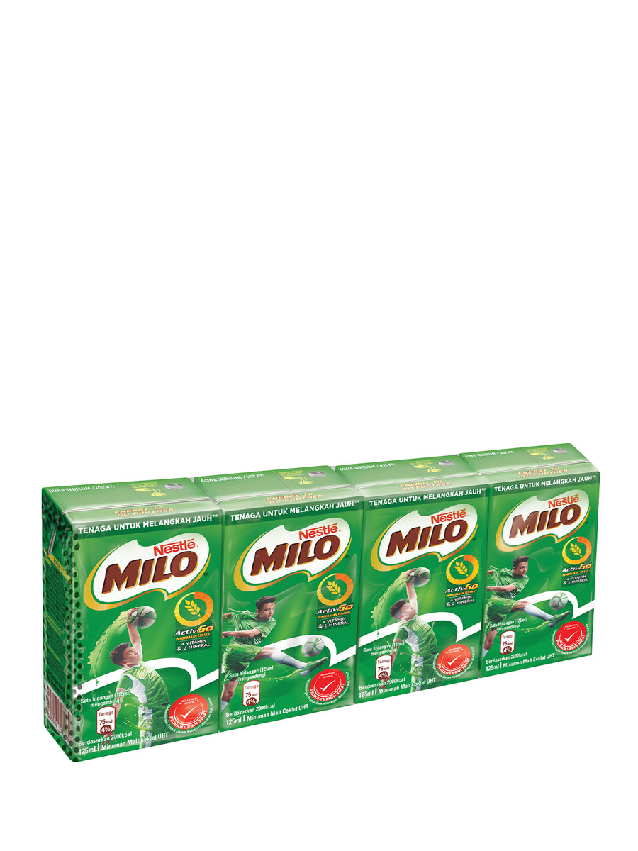 MILO ACTIV-GO UHT 4X125ML – Village Grocer - M City