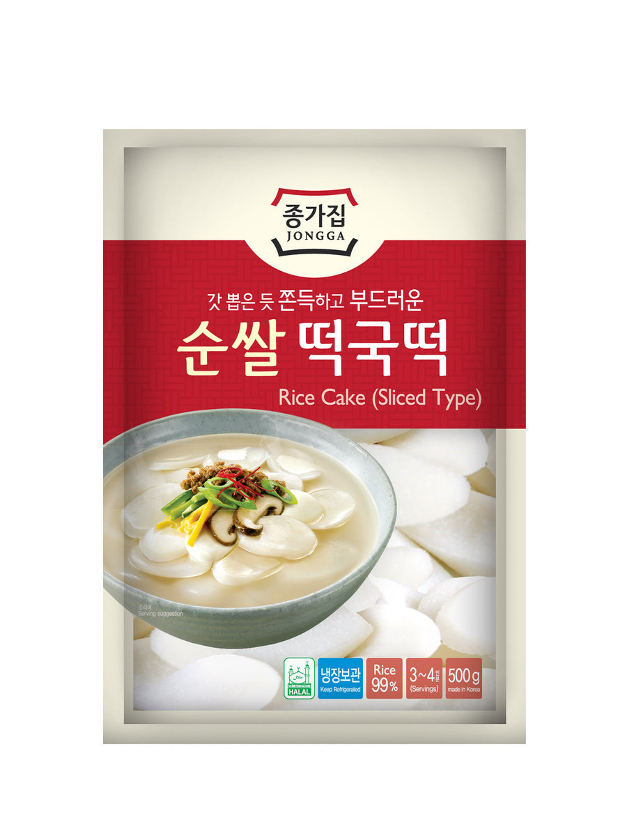 JONGGA RICE CAKE (SLICED TYPE) 500G – Village Grocer - M City