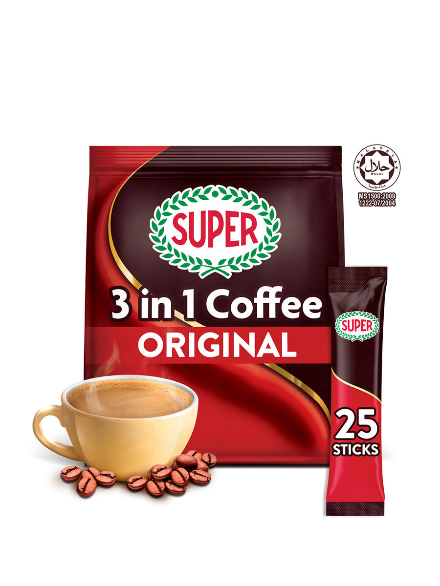 SUPER COFFEE 3IN1 REGULAR 28X20G Village Grocer M City