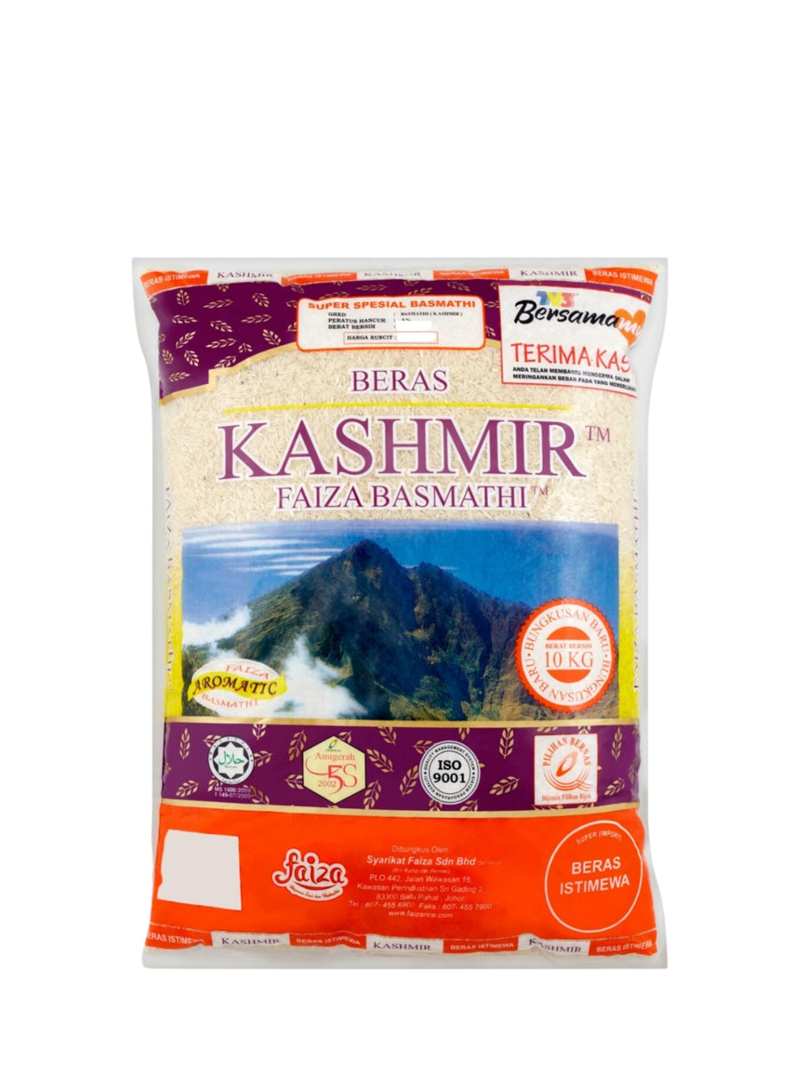 FAIZA KASHMIR BASMATHI RICE 5KG – Village Grocer - M City