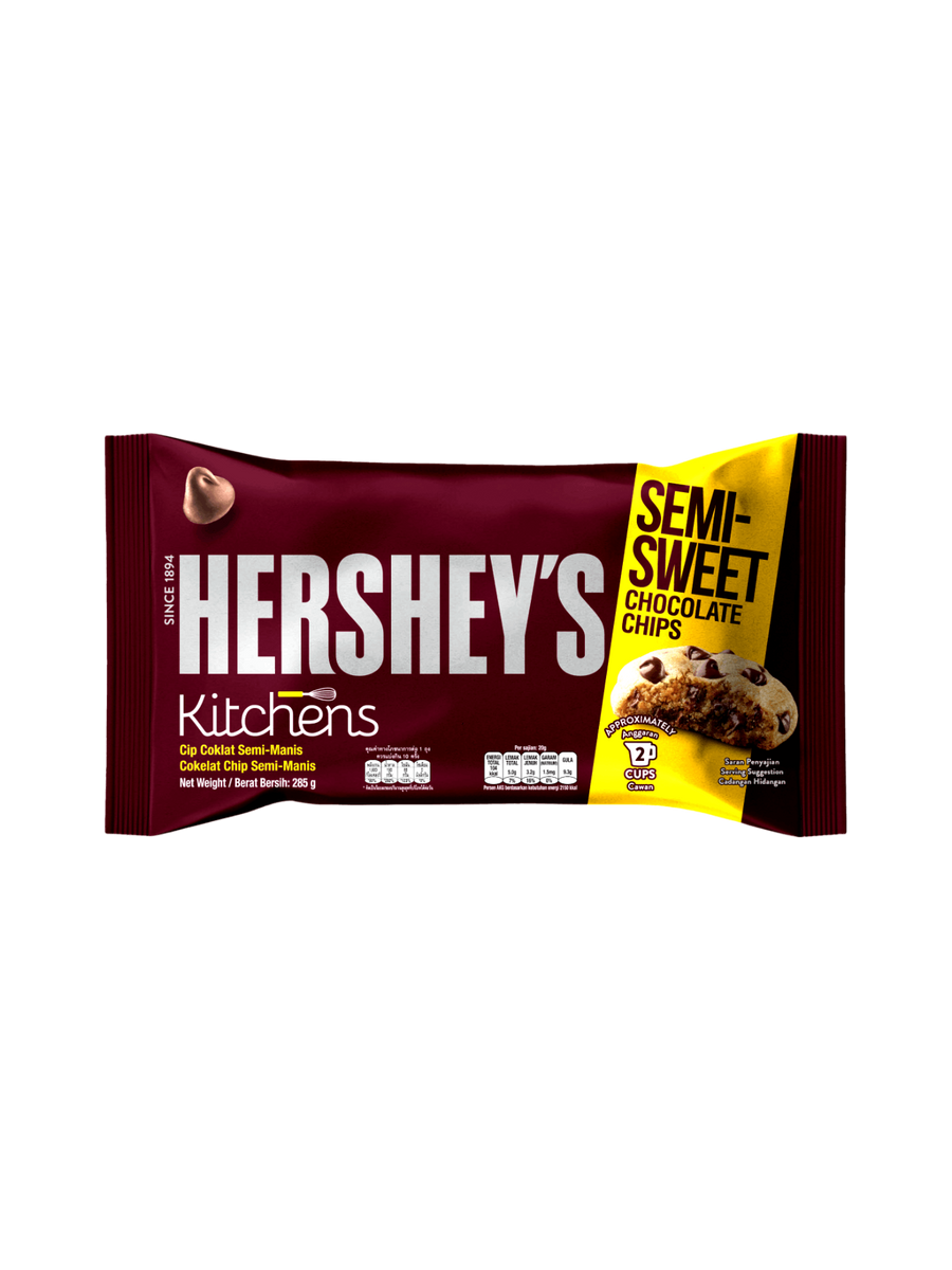 HERSHEY'S BAKING CHIPS SEMI SWEET 285G – Village Grocer - M City