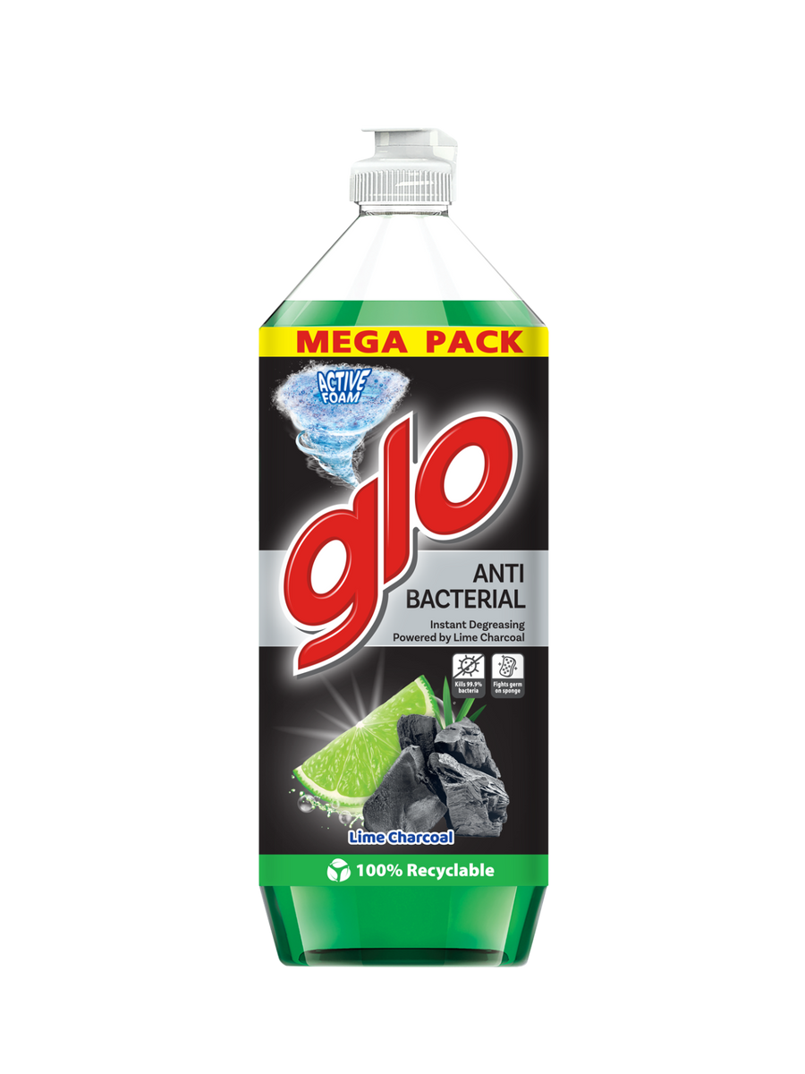 GLO DISHWASHING LIQUID LIME CHARCOAL 1.2L – Village Grocer - M City