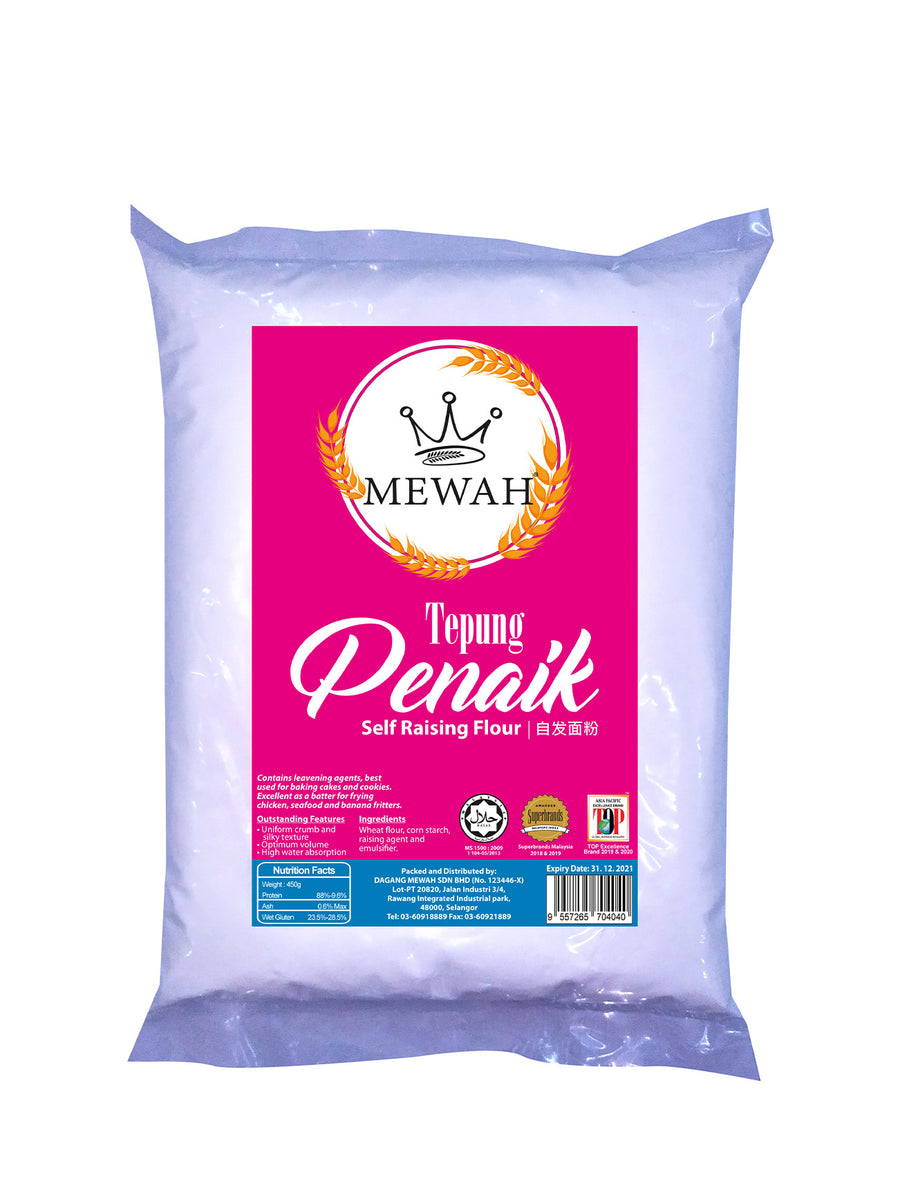 MEWAH SELF RAISING FLOUR 450G Village Grocer M City