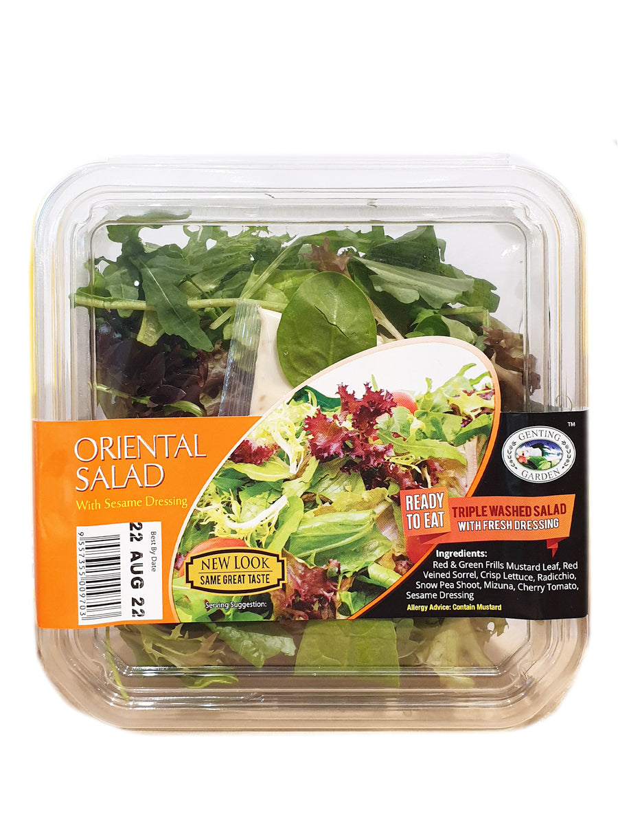 GG RTE ORIENTAL SALAD IN BOWL 140G – Village Grocer - M City